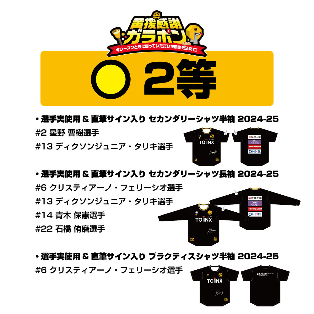 【8,900円】黄援感謝ガラポン 2024-25 詳細画像 ワンカラー 7