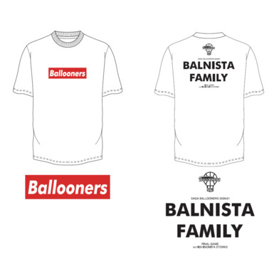 BalloonersボックスロゴTシャツ