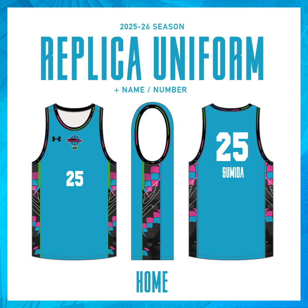 2025ｰ26 SEASON レプリカユニフォーム【HOME】 詳細画像 #13 阿部 諒 1