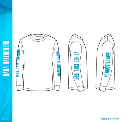 PLAYERS ロングTシャツ【ホワイト】
