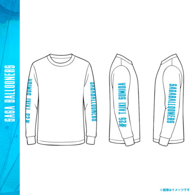 PLAYERS ロングTシャツ【ホワイト】