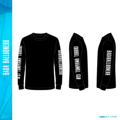 PLAYERS ロングTシャツ【ブラック】