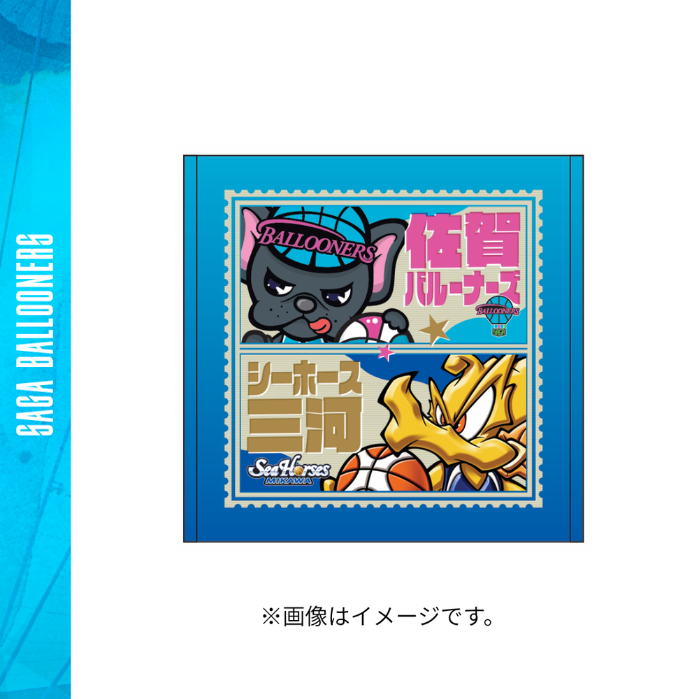 バルたんとシーホースくんミニタオル 詳細画像 バルたん 1
