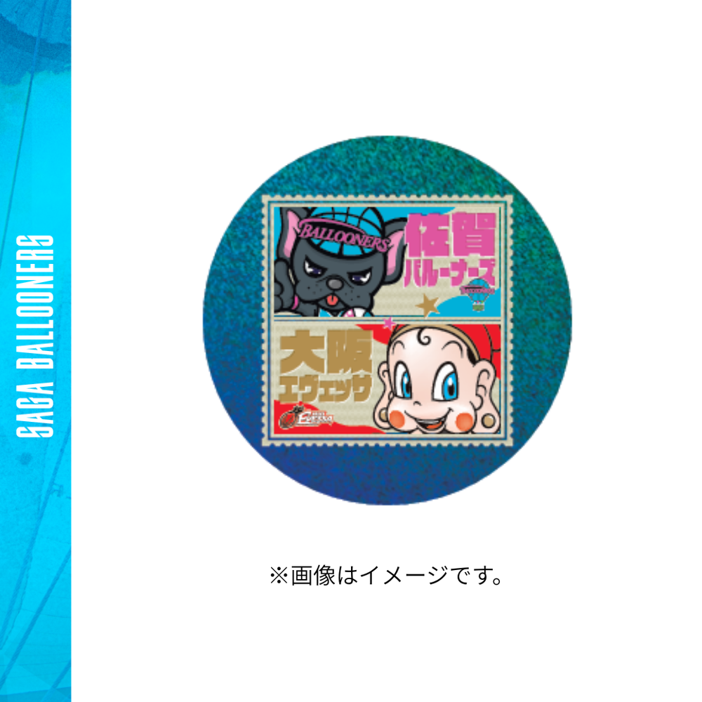 バルたんとまいどくん仲良し缶バッジ 詳細画像 バルたん 1