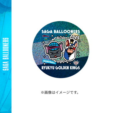 バルたんとゴーディー仲良し缶バッジ