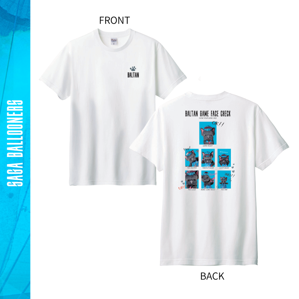 【バルたんグラフィック企画】Tシャツ  詳細画像 ホワイト 1