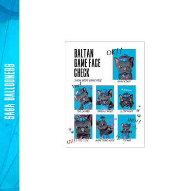 【バルたんグラフィック企画】ステッカー