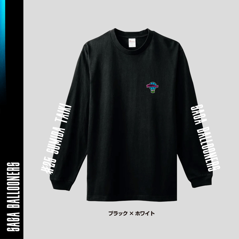PLAYERS ロングTシャツ【ブラック】 詳細画像 ブラック 1