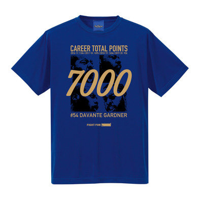 #54ガードナー キャリア通算7000得点達成記念Tシャツ