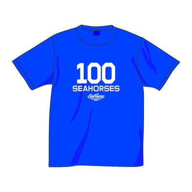 ＃100シーホース_2021-22 ナンバードライTシャツ