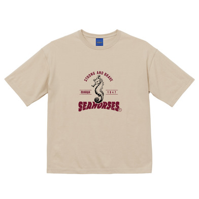 SBタツノオトシゴビッグシルエットTシャツ