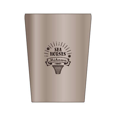 【サンクスSALE　5/25(木)18:00～6/21(水)23:59】Vintage Basketball Goal ステンレスサーモタンブラー