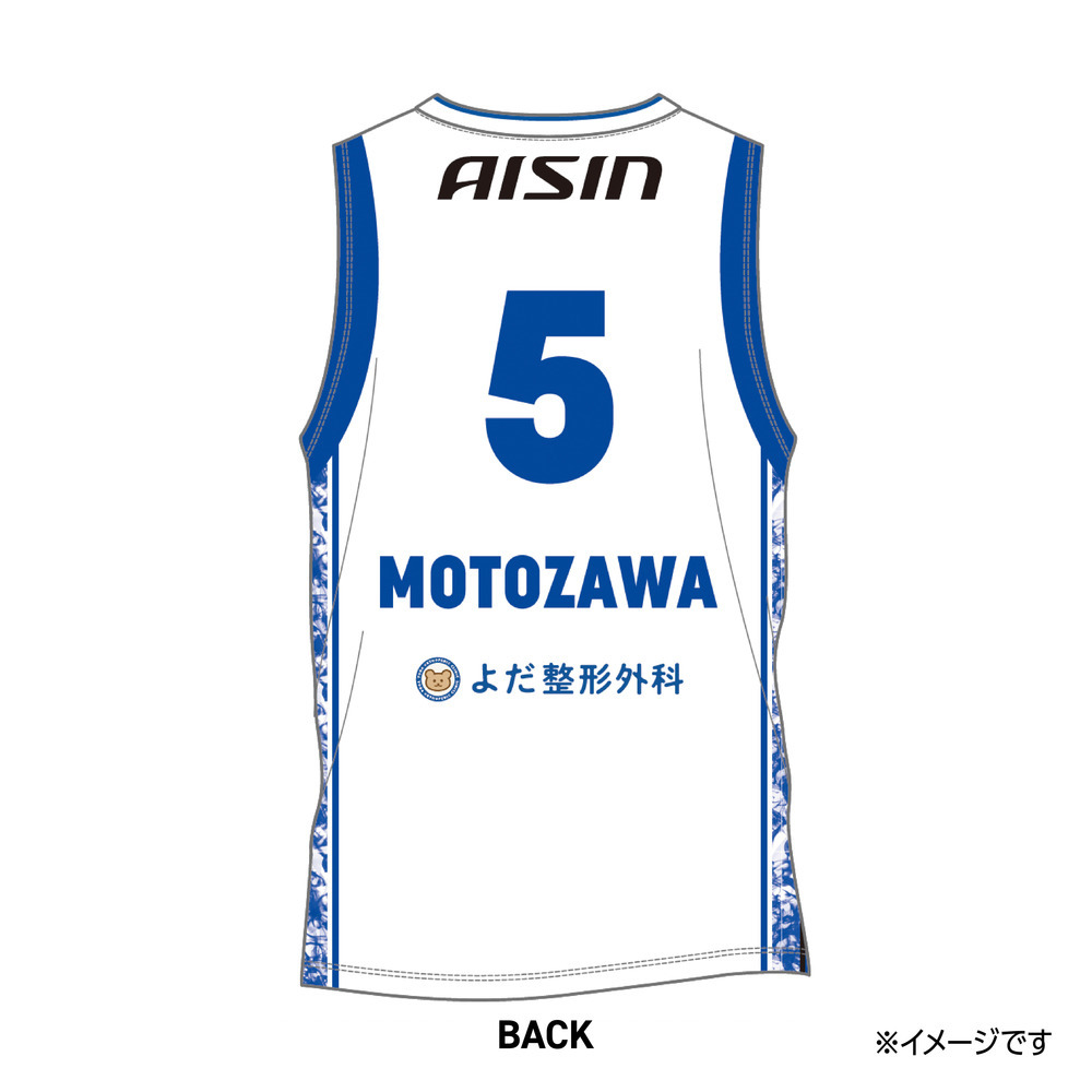 【受注生産】【第1期 ～2025/7/8(火)23:59 期間限定受注】【2025/9/下旬以降出荷予定】2025-26 ★オーセンティックユニフォーム(上) AWAY 詳細画像 #5 元澤 誠 2