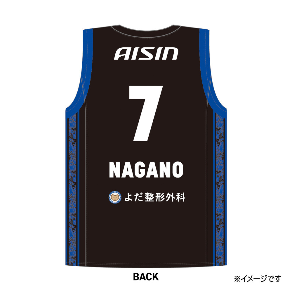 【予約販売】【～2025/7/8(火)23:59 期間限定受注】【2025/9/下旬以降出荷予定】2025-26 ★レプリカユニフォーム HOME 詳細画像 #7 長野 誠史 2