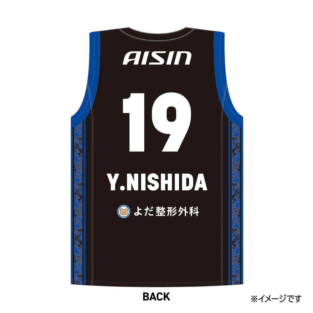 【予約販売】【～2025/7/8(火)23:59 期間限定受注】【2025/9/下旬以降出荷予定】2025-26 ★レプリカユニフォーム HOME 詳細画像 #19 西田 優大 2