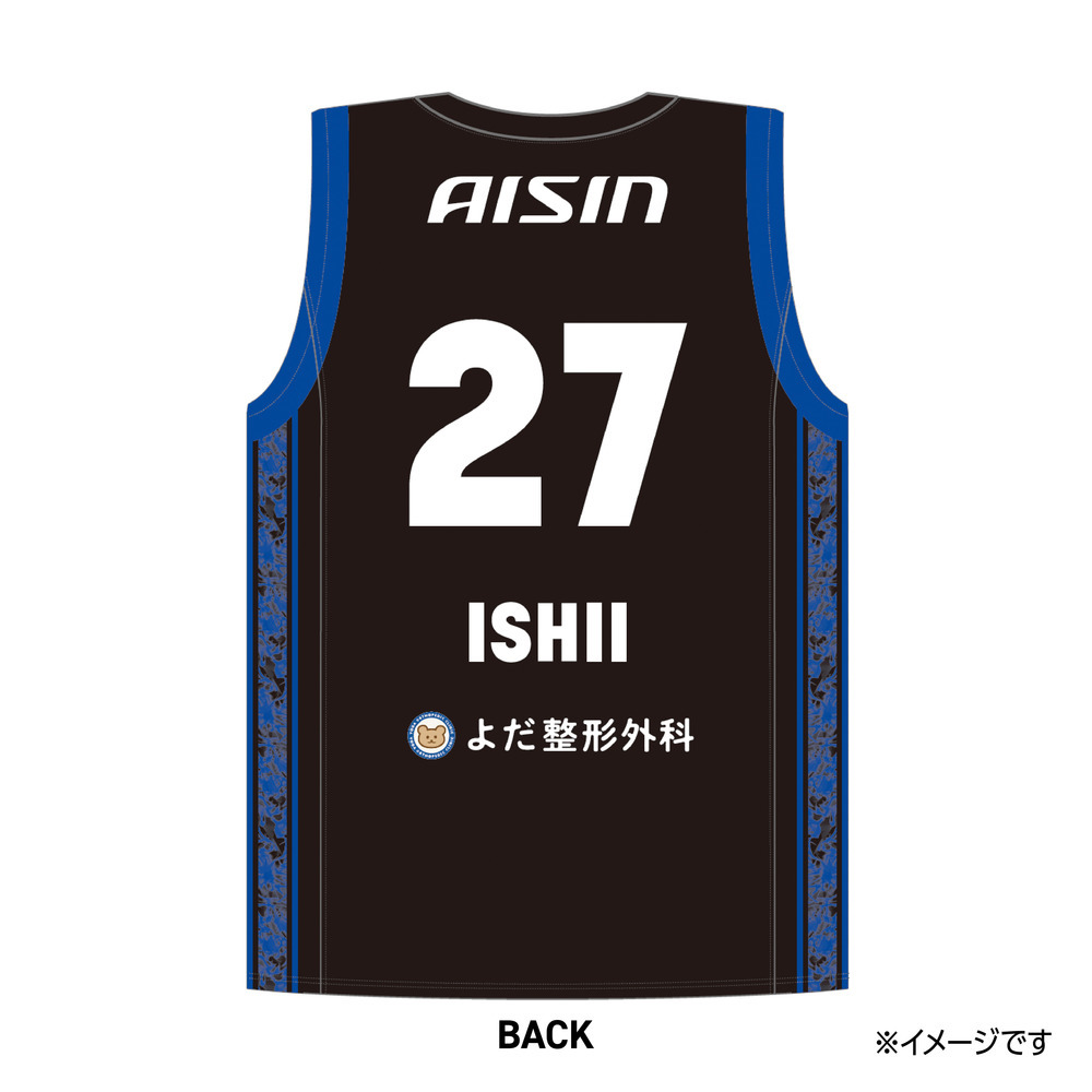 【予約販売】【～2025/7/8(火)23:59 期間限定受注】【2025/9/下旬以降出荷予定】2025-26 ★レプリカユニフォーム HOME 詳細画像 #27 石井 講祐 2