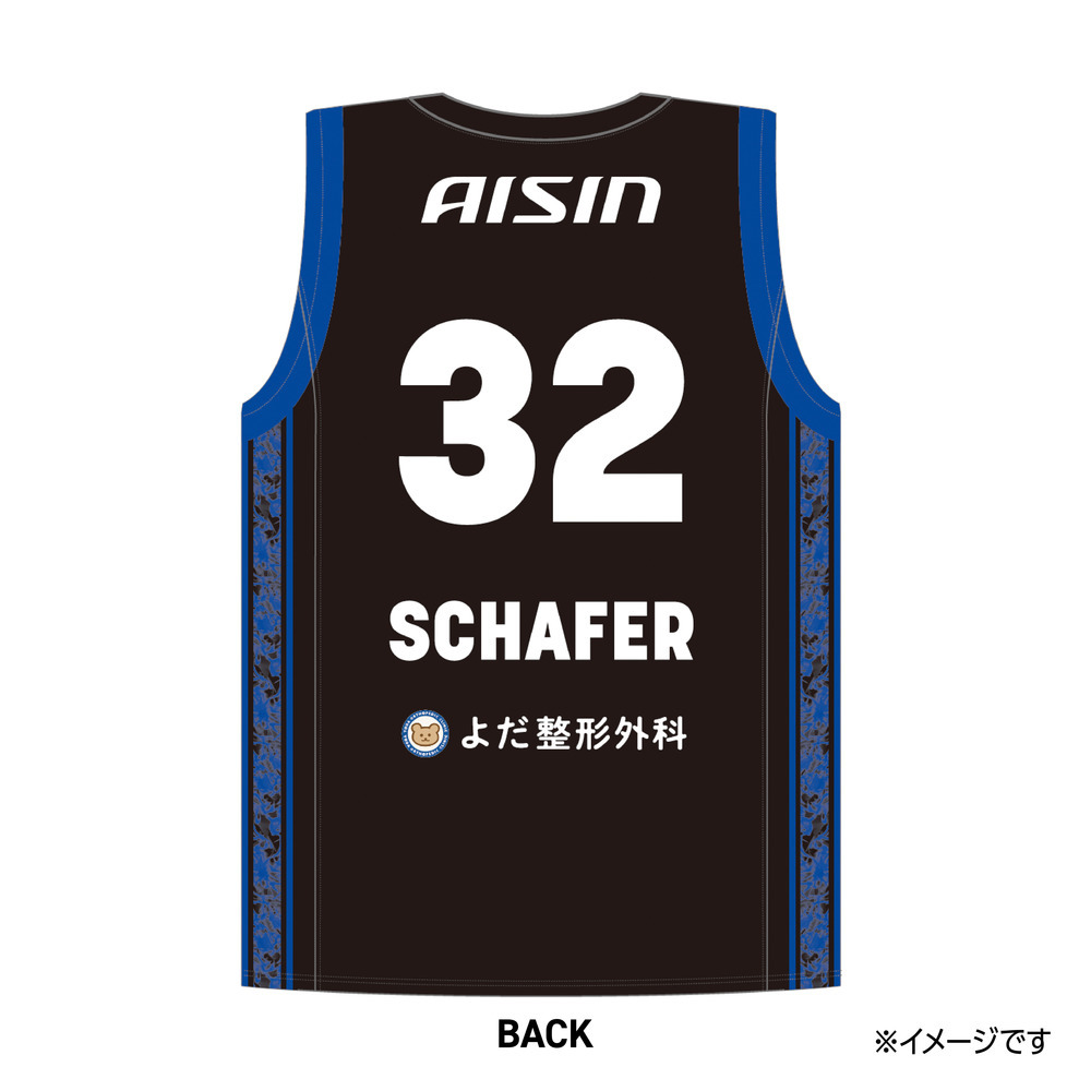 【予約販売】【～2025/7/8(火)23:59 期間限定受注】【2025/9/下旬以降出荷予定】2025-26 ★レプリカユニフォーム HOME 詳細画像 #32 シェーファー アヴィ幸樹 2