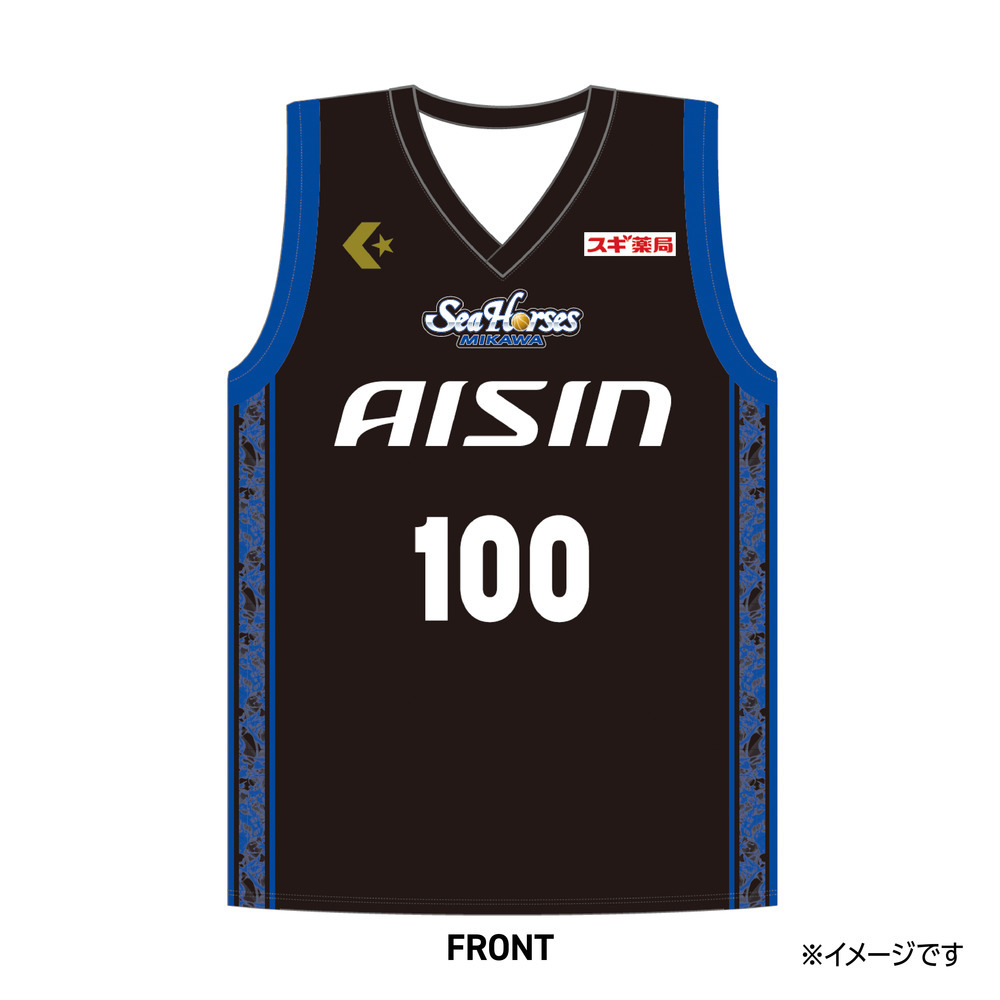 【予約販売】【～2025/7/8(火)23:59 期間限定受注】【2025/9/下旬以降出荷予定】2025-26 ★レプリカユニフォーム HOME 詳細画像 #100 シーホース 1