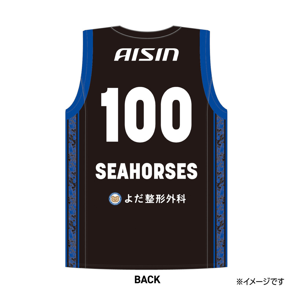 【予約販売】【～2025/7/8(火)23:59 期間限定受注】【2025/9/下旬以降出荷予定】2025-26 ★レプリカユニフォーム HOME 詳細画像 #100 シーホース 2