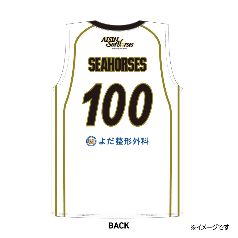 【受注生産】【第1回 8/7(木)～2025/8/31(日)23:59 期間限定受注】【2025/11/上旬以降出荷予定】2025-26 ★復刻レプリカユニフォーム 詳細画像 #100 シーホース 2