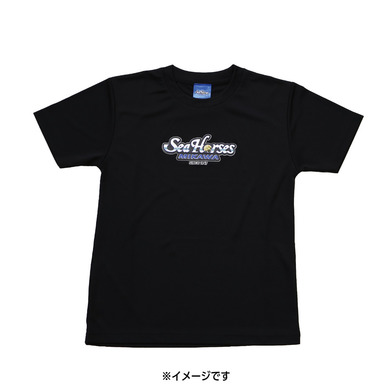 フルカラープライマリーロゴドライTシャツ ブラック（キッズ）