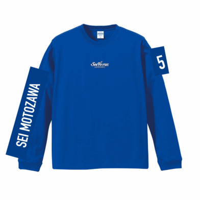 2025-26 ナンバーロングスリーブTシャツ BLU
