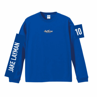 2025-26 ナンバーロングスリーブTシャツ BLU