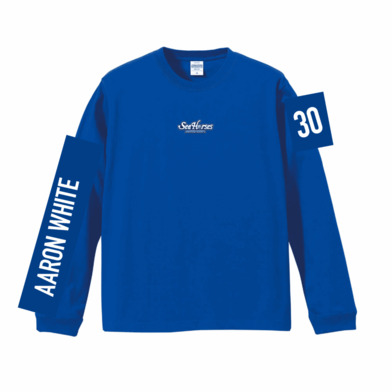 2025-26 ナンバーロングスリーブTシャツ BLU