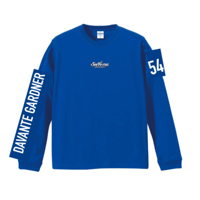 2025-26 ナンバーロングスリーブTシャツ BLU