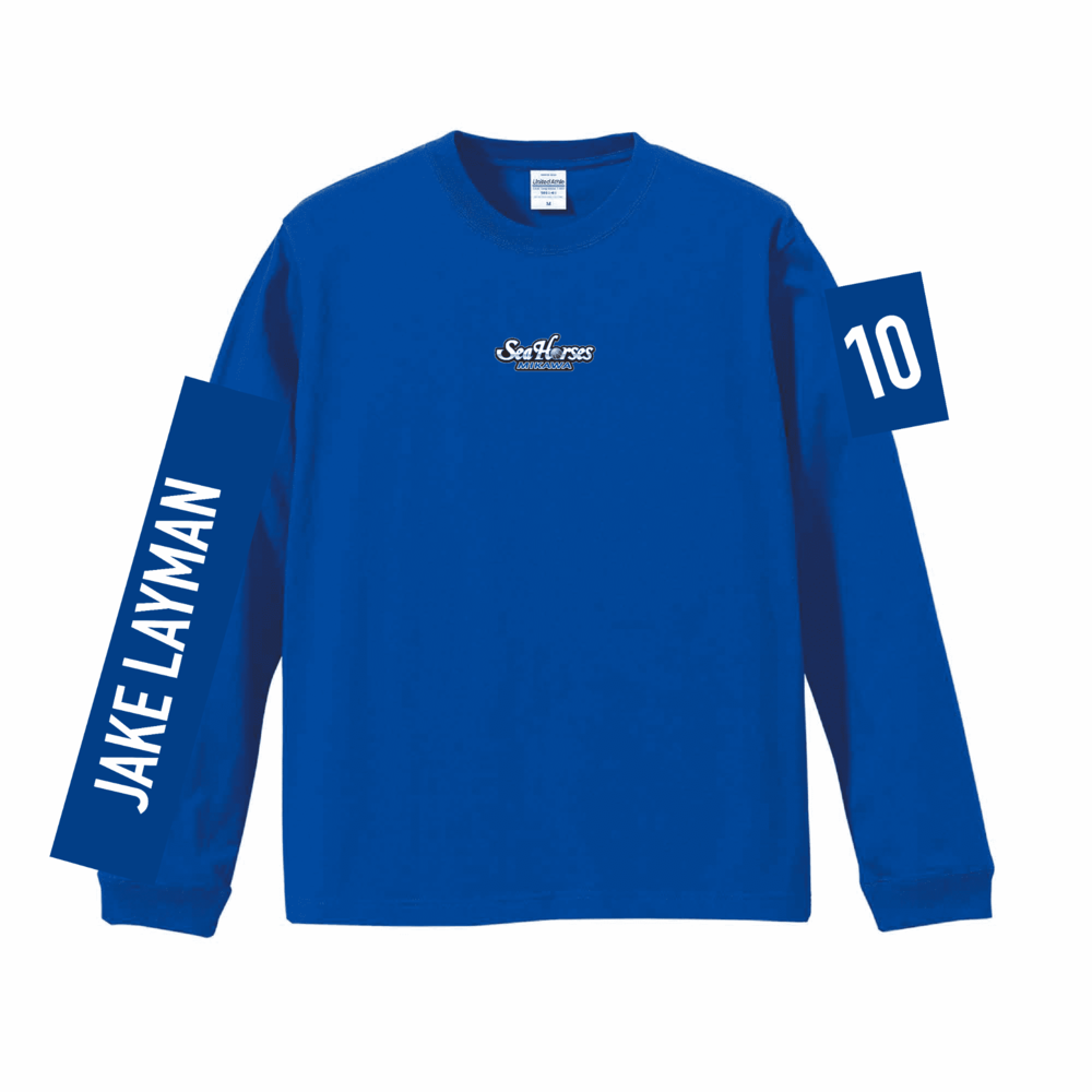 2025-26 ナンバーロングスリーブTシャツ BLU 詳細画像 #10 ジェイク・レイマン 1