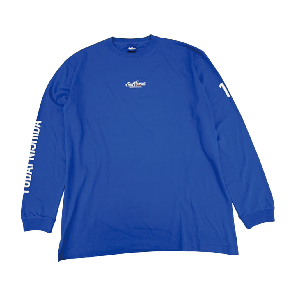 2025-26 ナンバーロングスリーブTシャツ BLU 詳細画像 #19 西田 優大 1