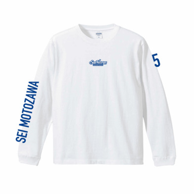 2025-26 ナンバーロングスリーブTシャツ WHT