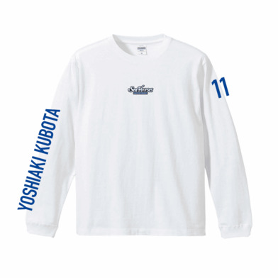 2025-26 ナンバーロングスリーブTシャツ WHT