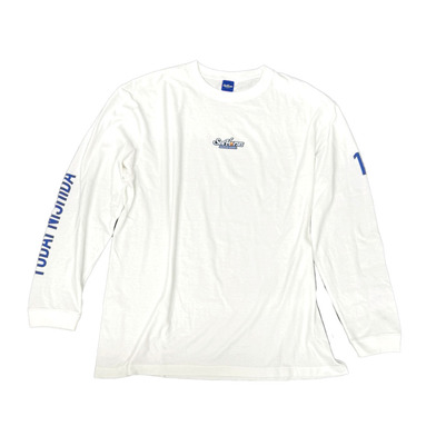 2025-26 ナンバーロングスリーブTシャツ WHT