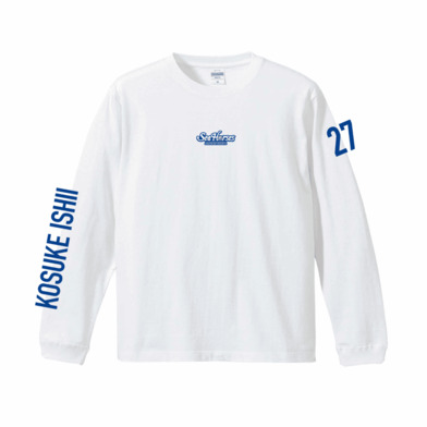 2025-26 ナンバーロングスリーブTシャツ WHT