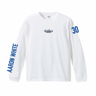 2025-26 ナンバーロングスリーブTシャツ WHT