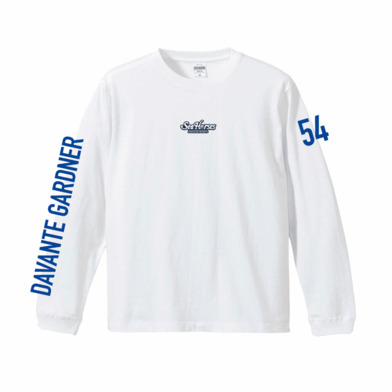 2025-26 ナンバーロングスリーブTシャツ WHT