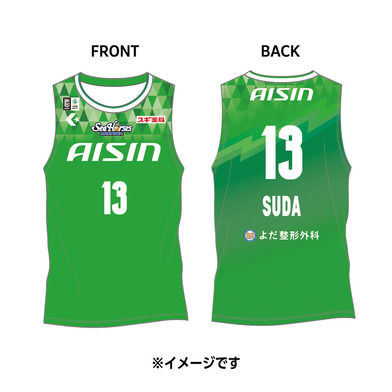 【受注生産】【11/25(火)12:00～12/8(月)23:59 期間限定受注】【2026/2/下旬以降出荷予定】2025-26 ★西尾市コラボ オーセンティックユニフォーム(上)