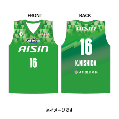 【受注生産】【11/25(火)12:00～12/8(月)23:59 期間限定受注】【2026/2/下旬以降出荷予定】2025-26 ★西尾市コラボ レプリカユニフォーム