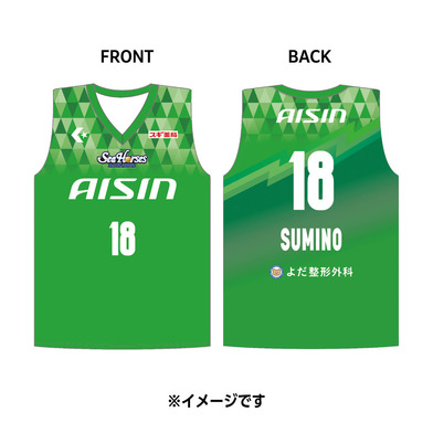 【受注生産】【11/25(火)12:00～12/8(月)23:59 期間限定受注】【2026/2/下旬以降出荷予定】2025-26 ★西尾市コラボ レプリカユニフォーム