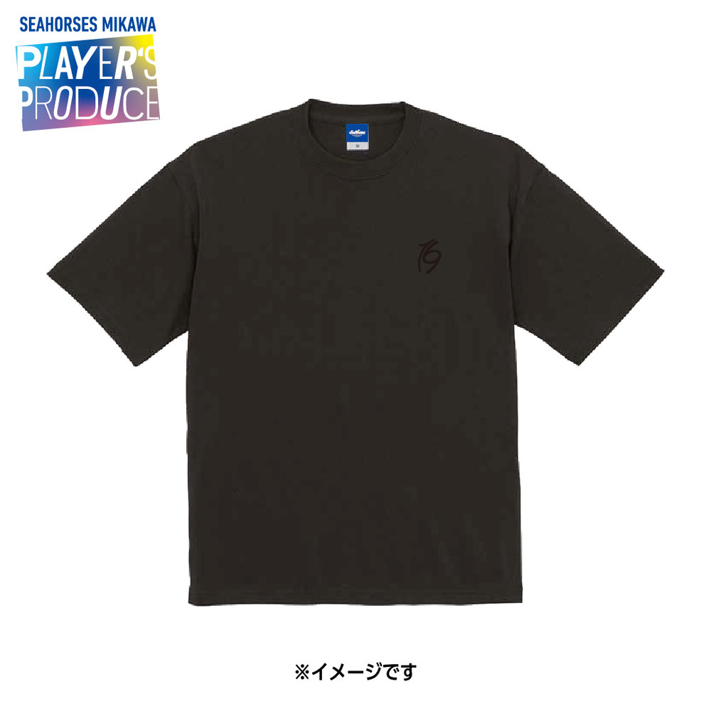 2025-26 169刺繍ビッグシルエットTシャツ（16 19西田兄弟プロデュース） 詳細画像 スミ 1