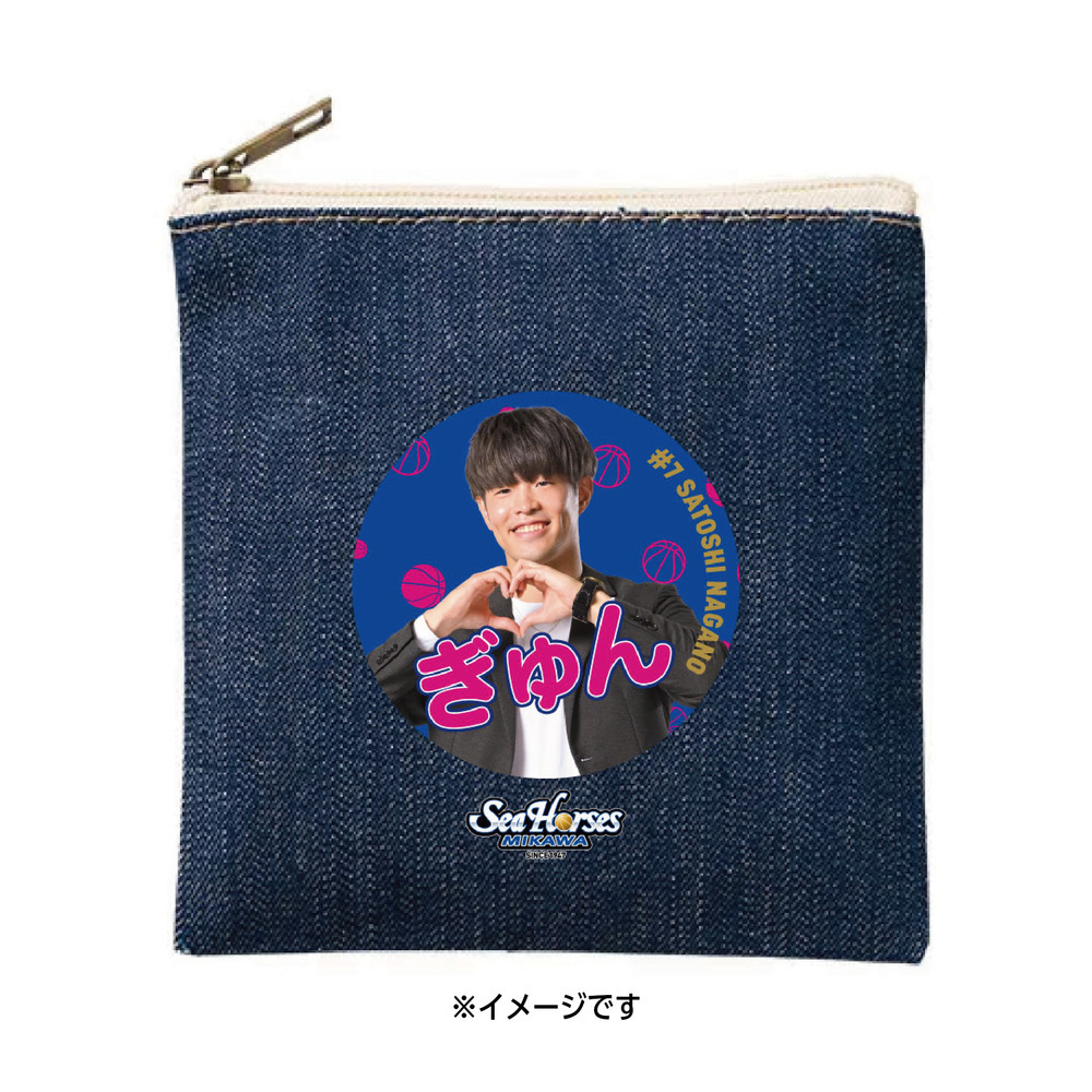 【EC受注限定】【2/11(水)～2/20(金)23:59 期間限定受注】【3月下旬以降出荷予定】2025-26 バレンタインフラットポーチ 詳細画像 #7 長野 誠史 1