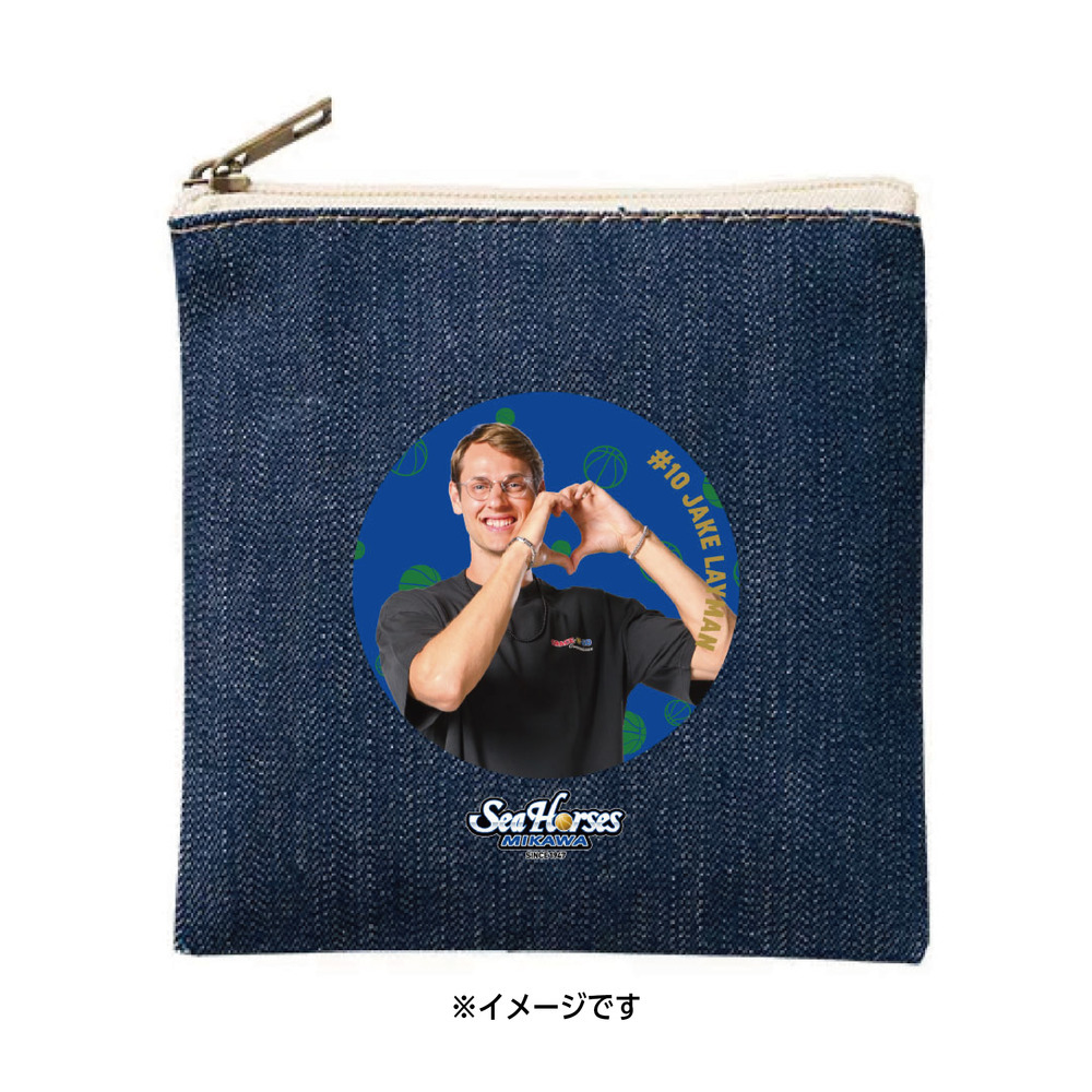 【EC受注限定】【2/11(水)～2/20(金)23:59 期間限定受注】【3月下旬以降出荷予定】2025-26 バレンタインフラットポーチ 詳細画像 #10 ジェイク・レイマン 1