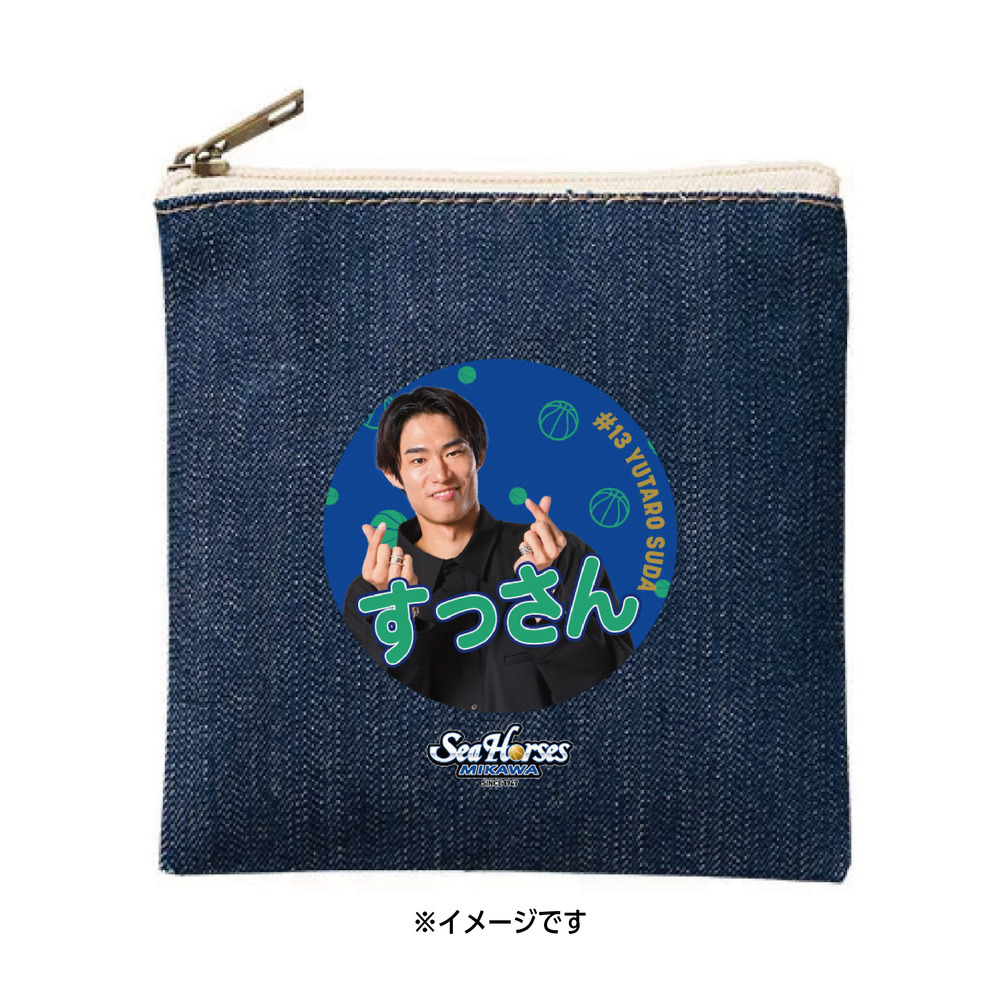 【EC受注限定】【2/11(水)～2/20(金)23:59 期間限定受注】【3月下旬以降出荷予定】2025-26 バレンタインフラットポーチ 詳細画像 #13 須田 侑太郎 1