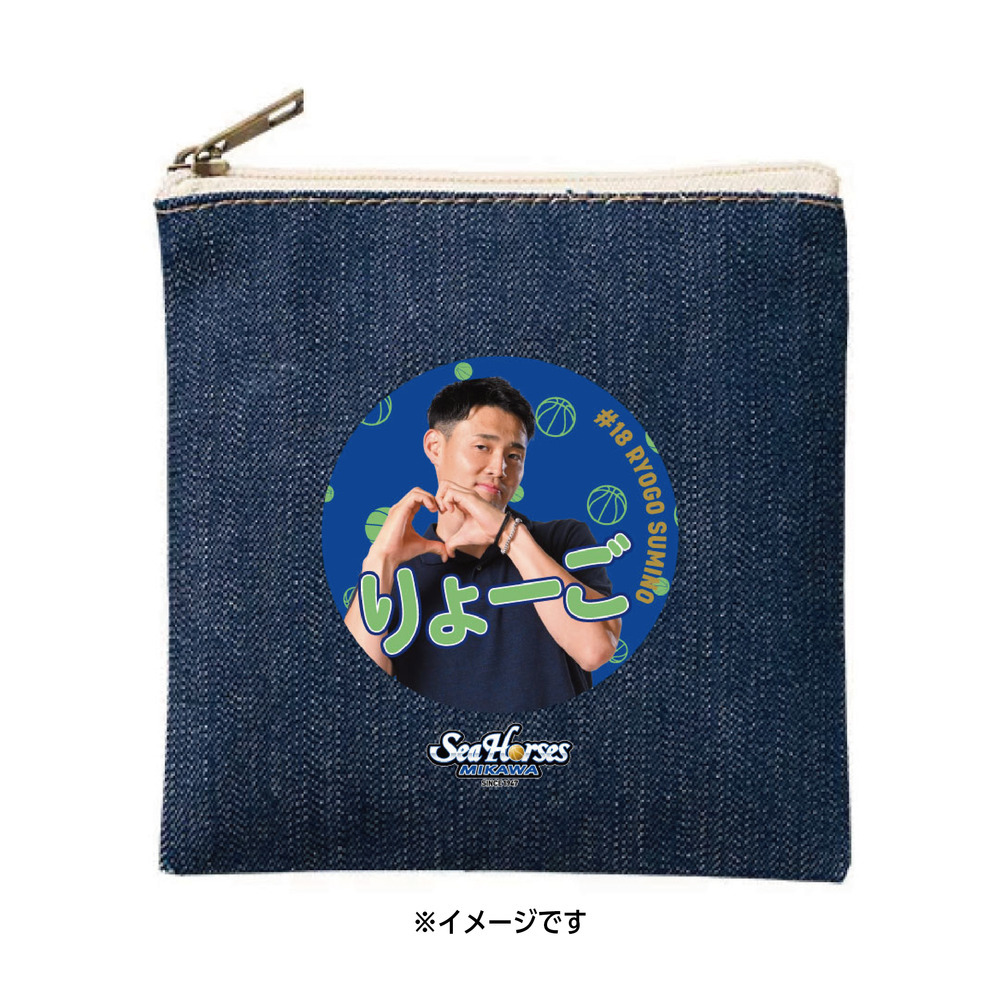 【EC受注限定】【2/11(水)～2/20(金)23:59 期間限定受注】【3月下旬以降出荷予定】2025-26 バレンタインフラットポーチ 詳細画像 #18 角野 亮伍 1