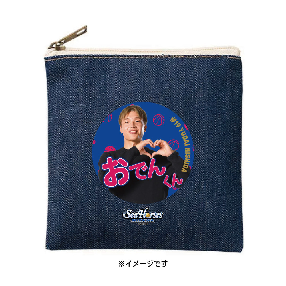 【EC受注限定】【2/11(水)～2/20(金)23:59 期間限定受注】【3月下旬以降出荷予定】2025-26 バレンタインフラットポーチ 詳細画像 #19 西田 優大 1