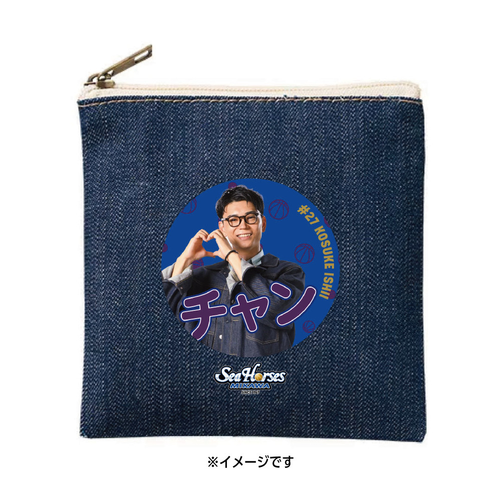 【EC受注限定】【2/11(水)～2/20(金)23:59 期間限定受注】【3月下旬以降出荷予定】2025-26 バレンタインフラットポーチ 詳細画像 #27 石井 講祐 1