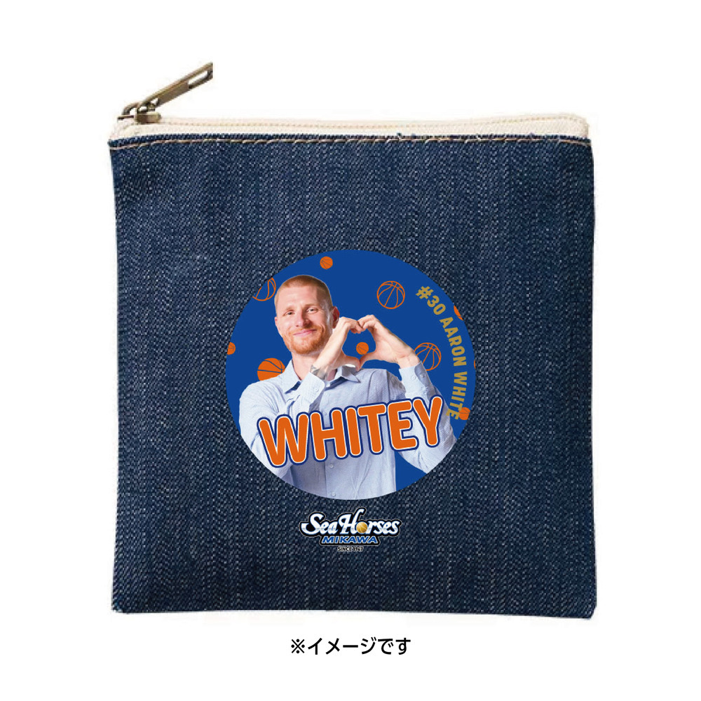 【EC受注限定】【2/11(水)～2/20(金)23:59 期間限定受注】【3月下旬以降出荷予定】2025-26 バレンタインフラットポーチ 詳細画像 #30 アーロン・ホワイト 1