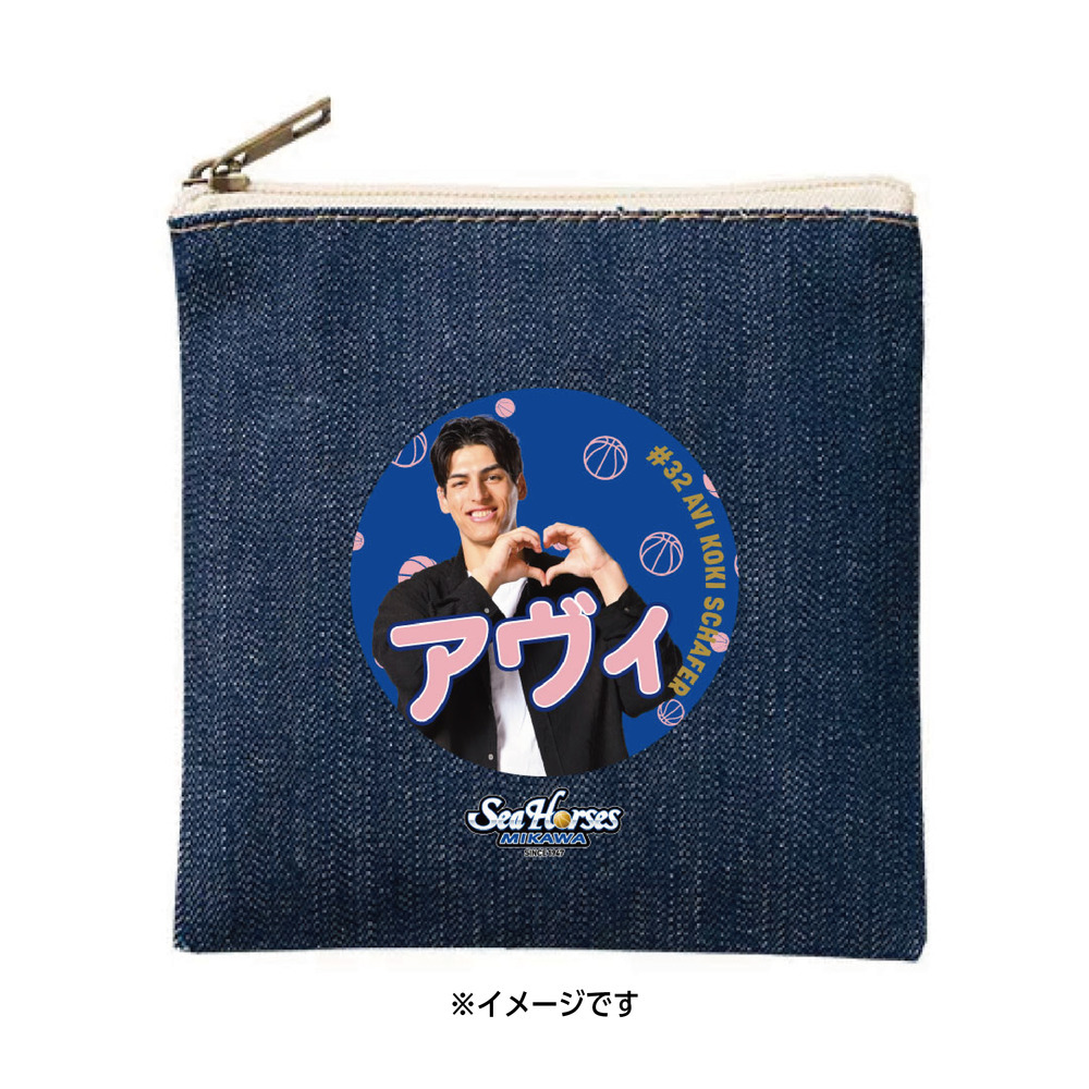 【EC受注限定】【2/11(水)～2/20(金)23:59 期間限定受注】【3月下旬以降出荷予定】2025-26 バレンタインフラットポーチ 詳細画像 #32 シェーファー アヴィ幸樹 1