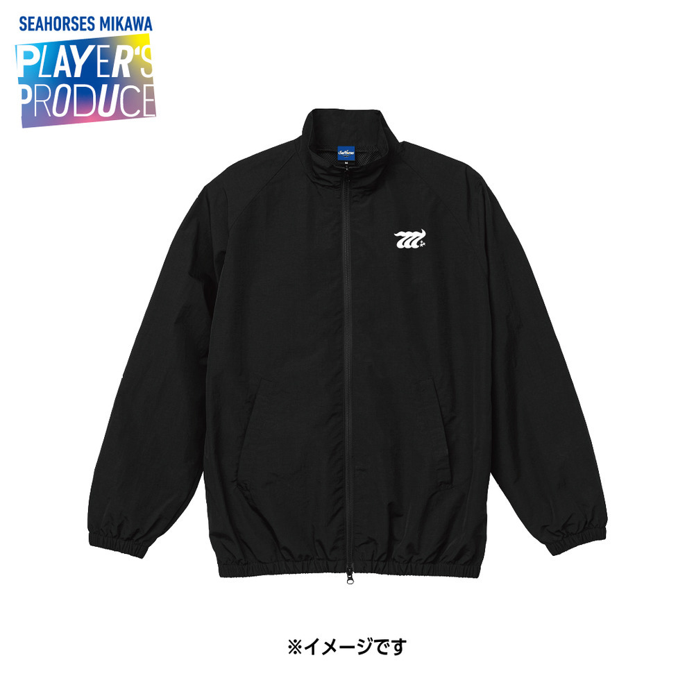 2025-26 777ロゴ ナイロンジャケット（7長野選手プロデュース） 詳細画像 ブラック 1